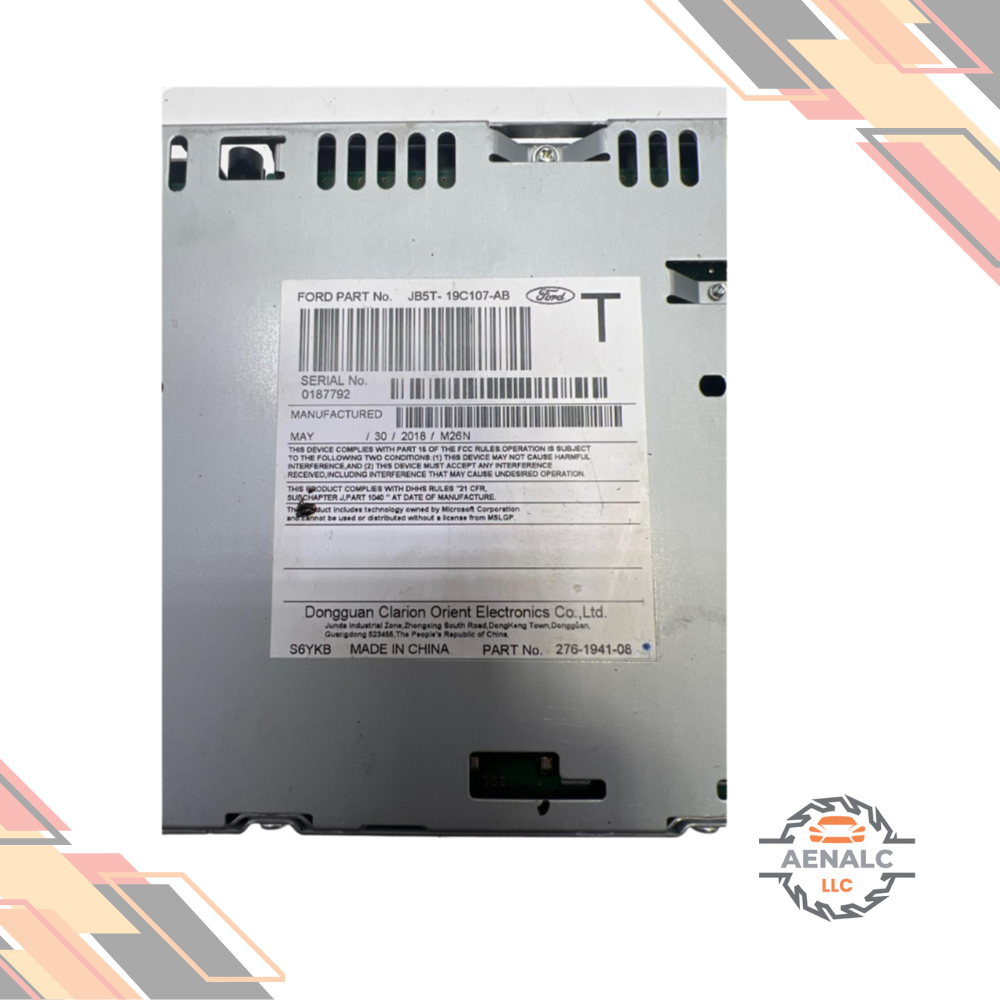 2018–2019 Ford Explorer AM-FM-CD-singl<wbr/>e disc Radio Receiver JB5T-19C107-AB 18 19 — view 5