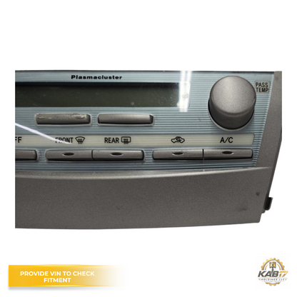 2007–2009 Toyota Camry Climate AC Heater Temperature Control Panel OEM — view 2