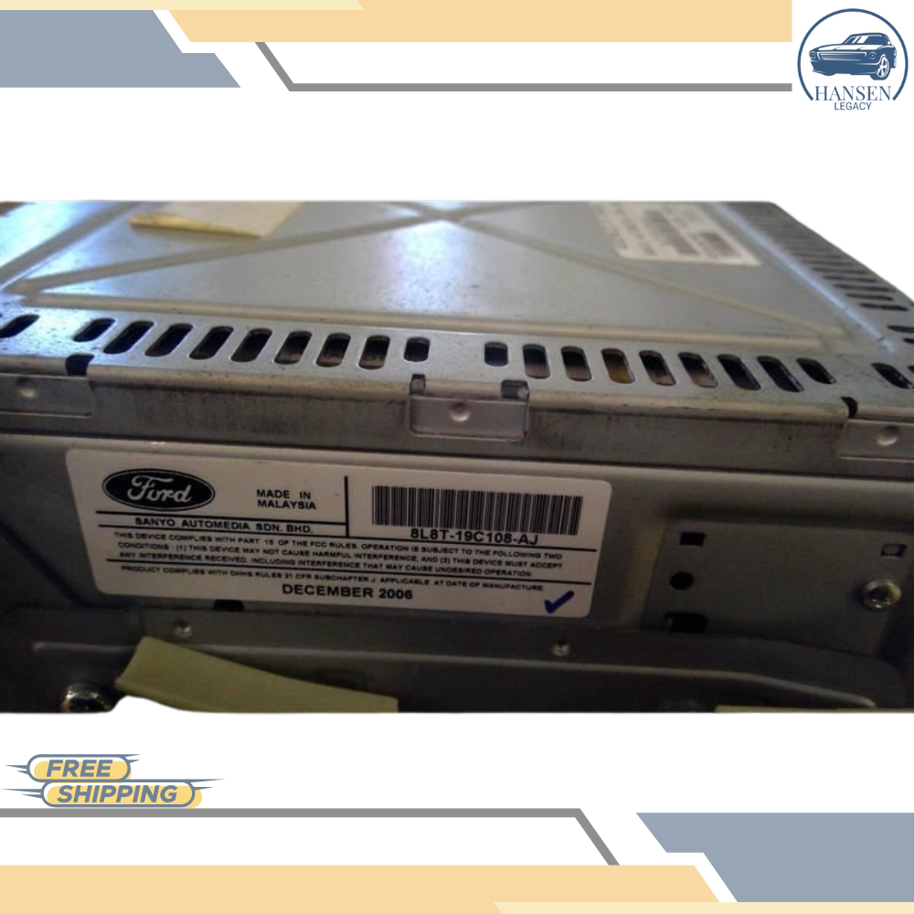 2008 Ford Escape AM-FM-6 CD-MP3 Radio Receiver 08 OEM TESTED — view 4