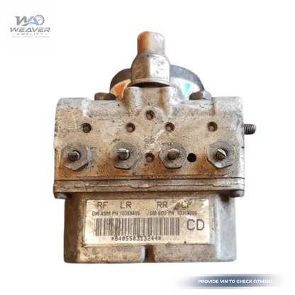2005–2007 Cadillac SRX CTS Anti Lock Brake ABS Pump Assembly OEM Option FE3 — view 2