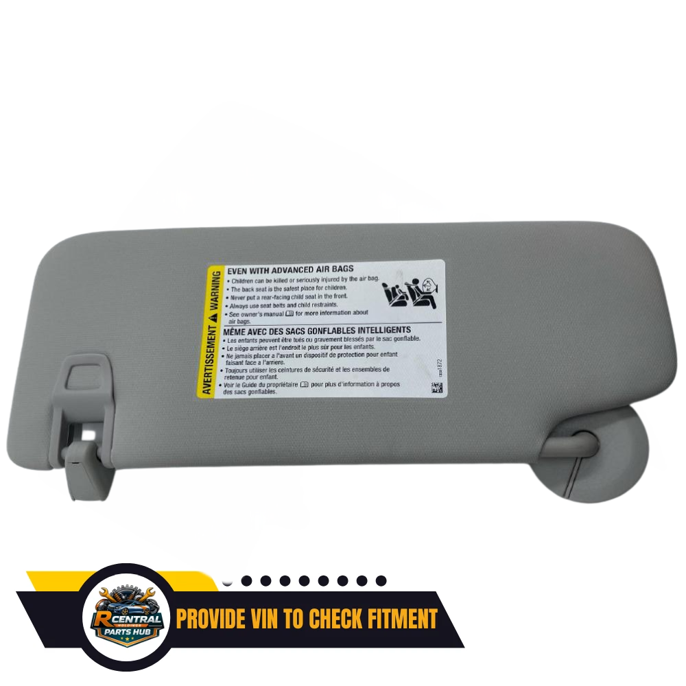 2024–2025 Chevrolet Trax LH Driver Sunvisor Sun Visor with Mirror OEM — view 3