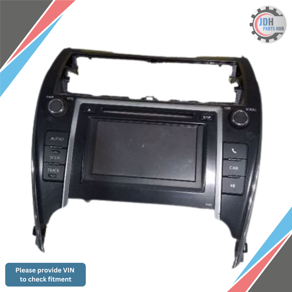 2013–2014 Toyota Camry Radio Display and Receiver AM-FM-CD OEM — view 1