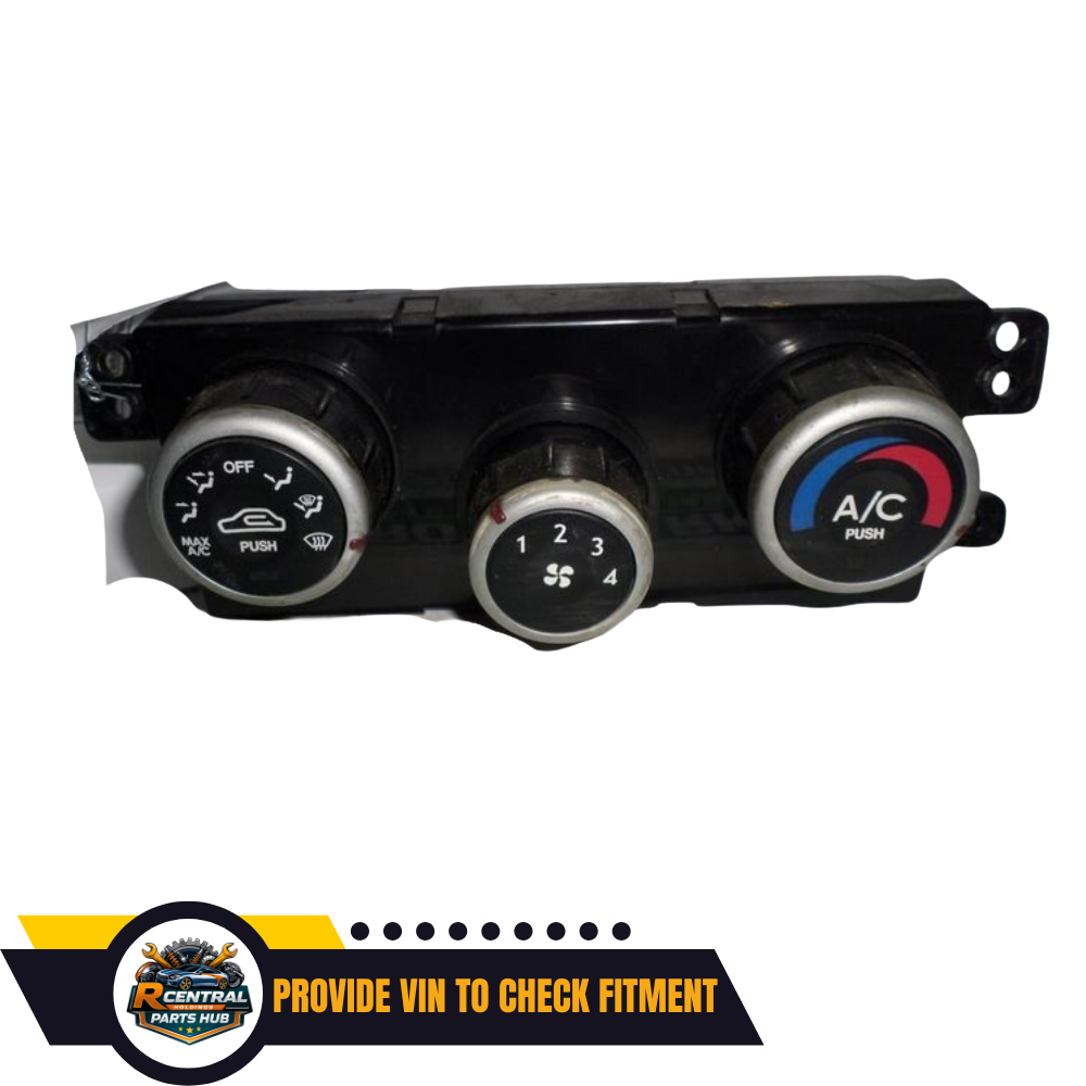 2005–2009 Hyundai Tucson A/C AC Heater Temperature Control — view 4