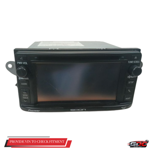 2013–2016 Scion TC Radio AM/FM CD Player Display Receiver OEM PT546-00140 — view 1