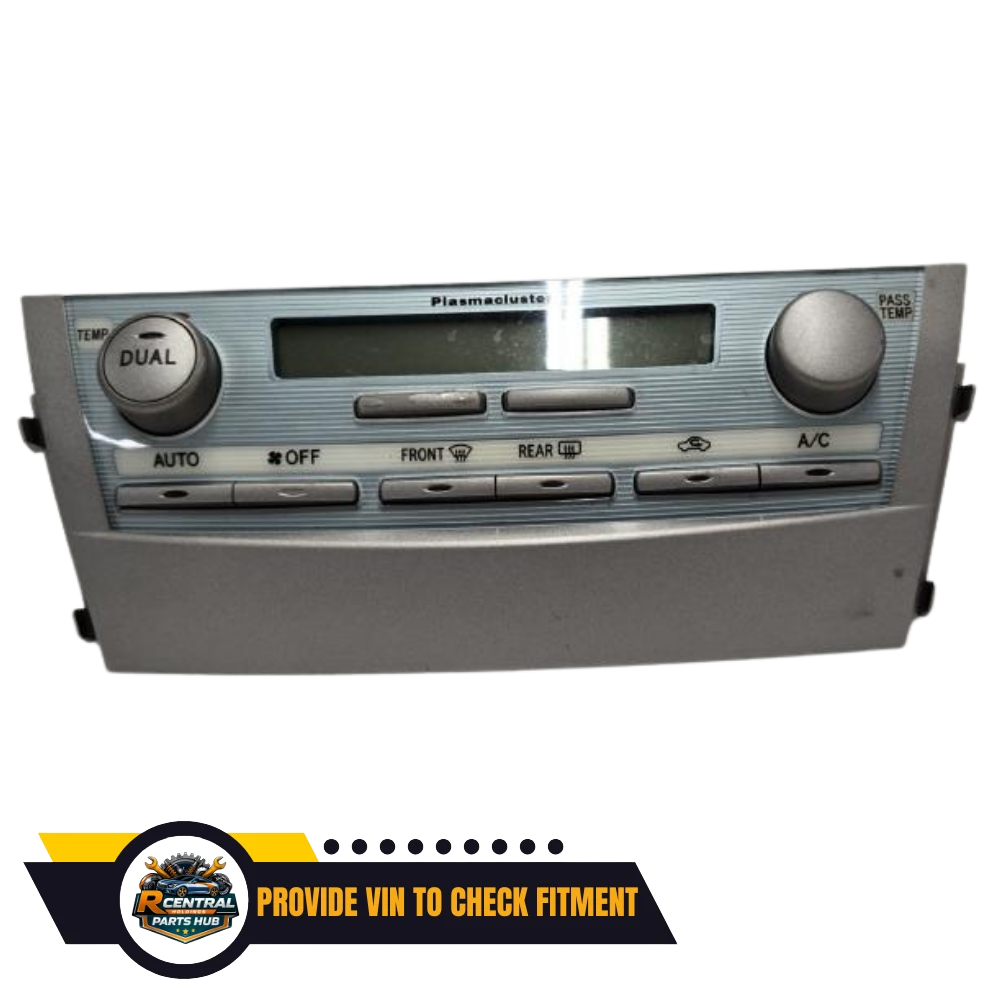 2007–2009 Toyota Camry Climate AC Heater Temperature Control Panel OEM — view 1