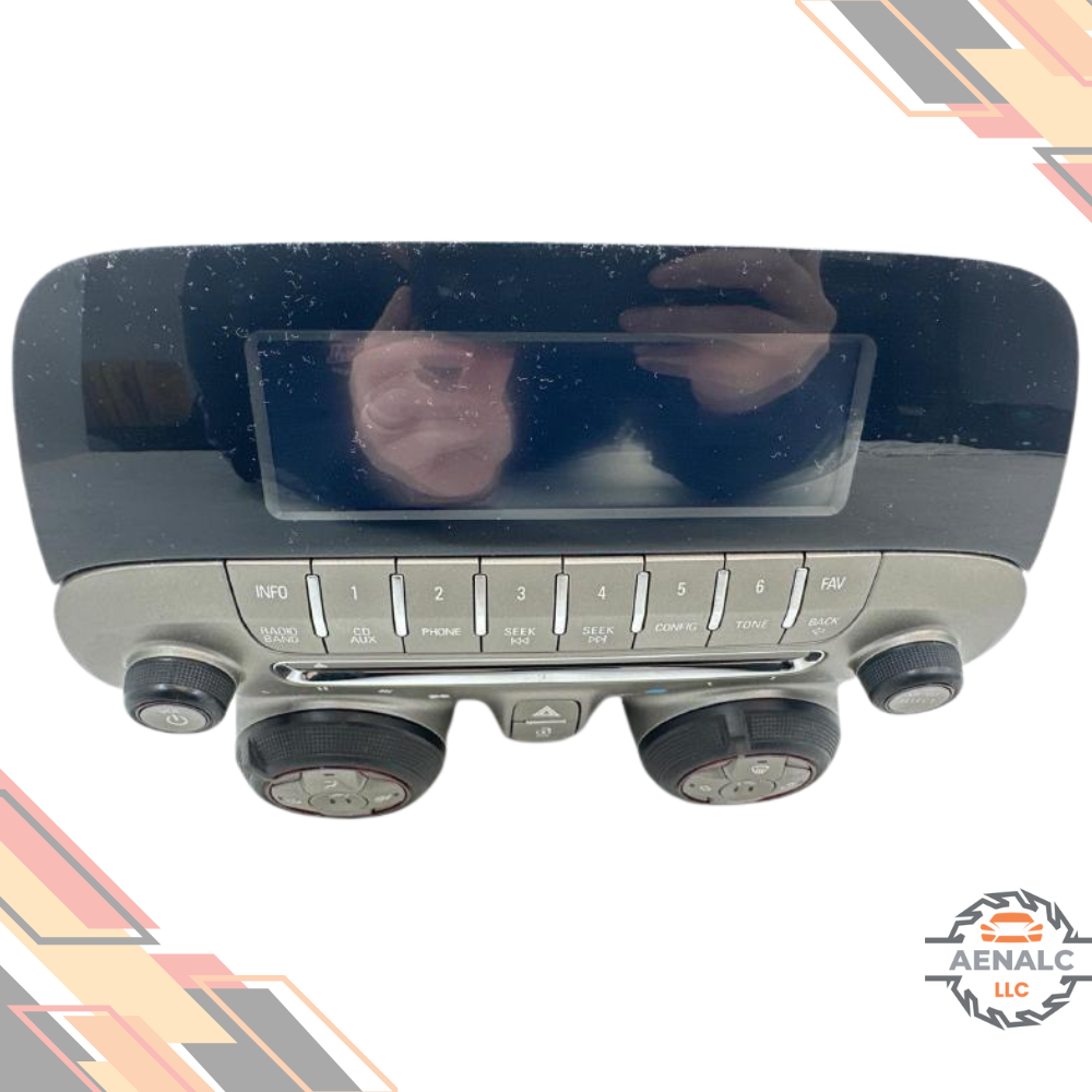 2010–2012 Chevrolet Camaro Radio Control Panel KA1 OEM — view 1