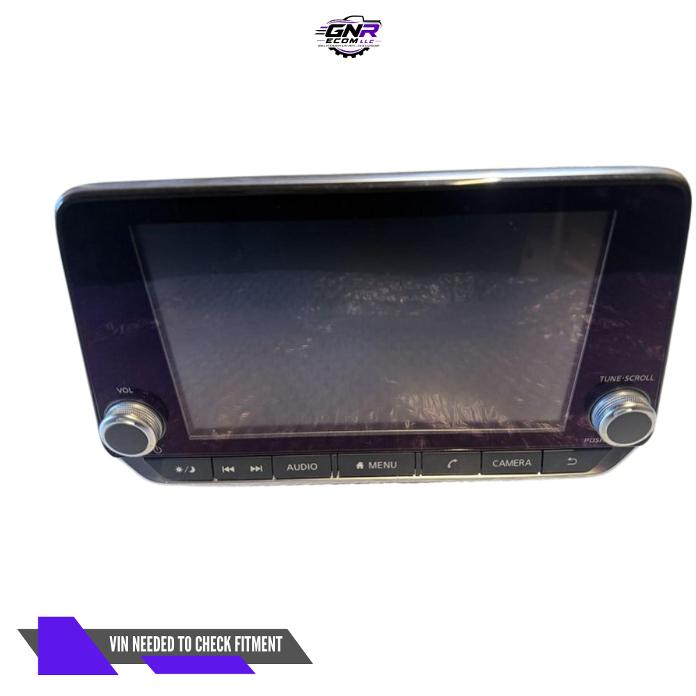 2019–2022 Nissan Altima AM FM Radio Receiver With Display Screen OEM — view 1