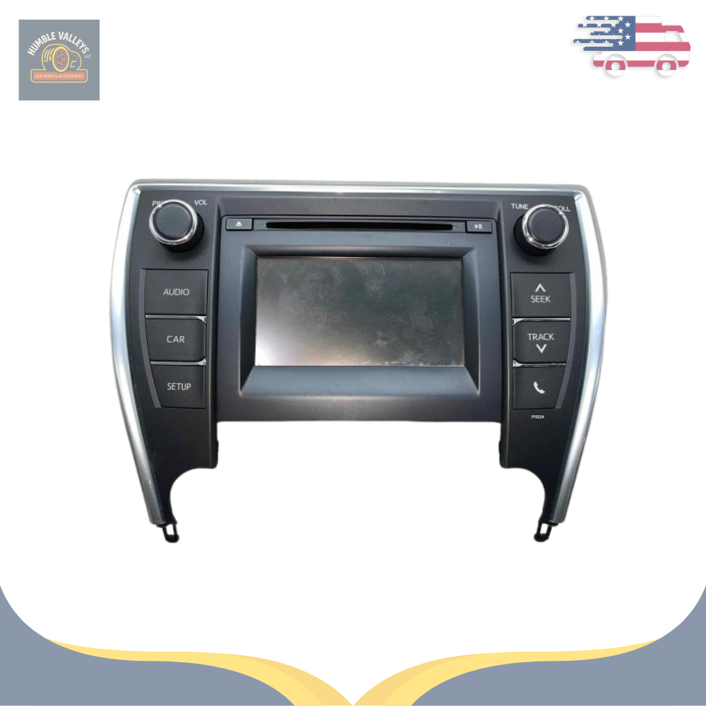 2016–2017 Toyota Camry Radio Display Screen ID P11224 — view 1