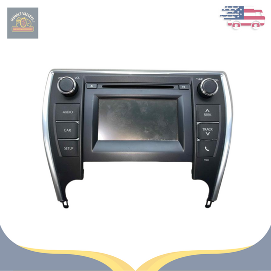 2016–2017 Toyota Camry Radio Display Screen ID P11224 — view 1