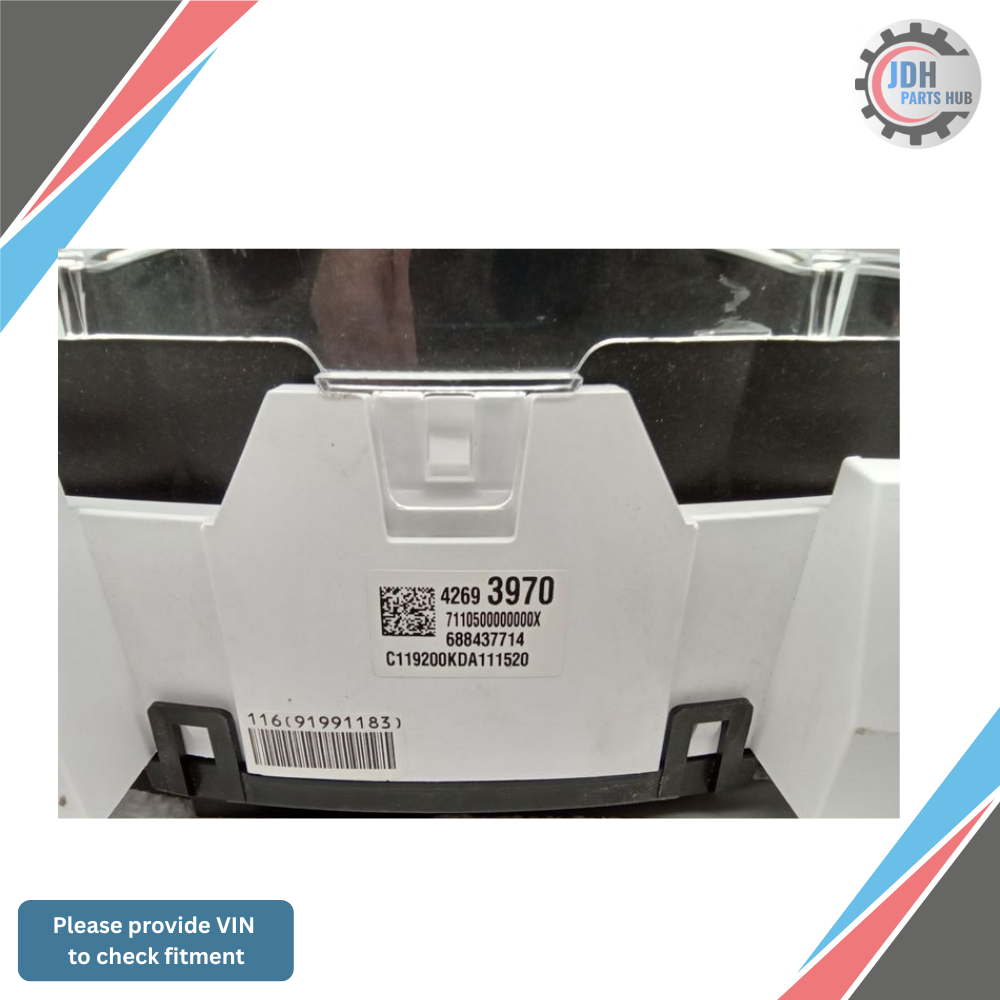 2019–2022 Chevrolet Trax MPH Speedometer Instrument Cluster OEM — view 2
