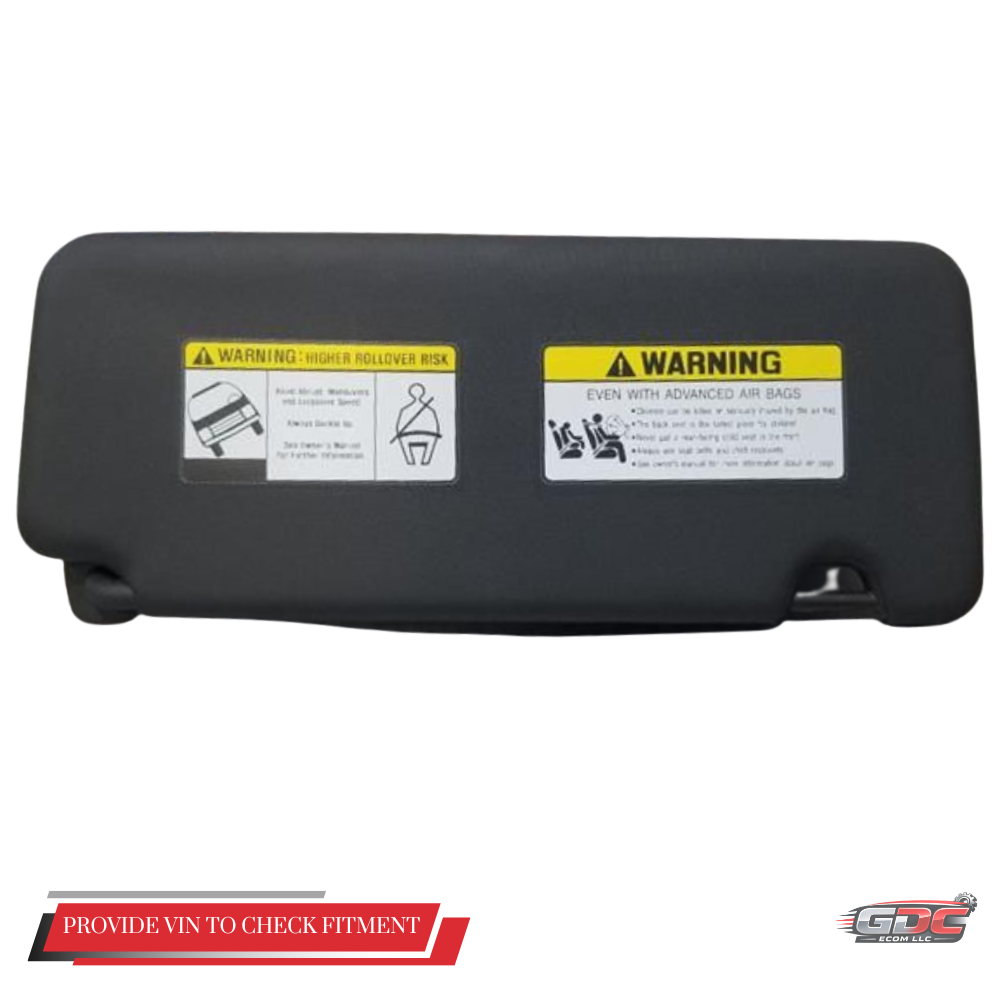 2022–2024 Hyundai Santa Cruz LH Driver Sunvisor Sun Visor with Mirror OEM — view 4