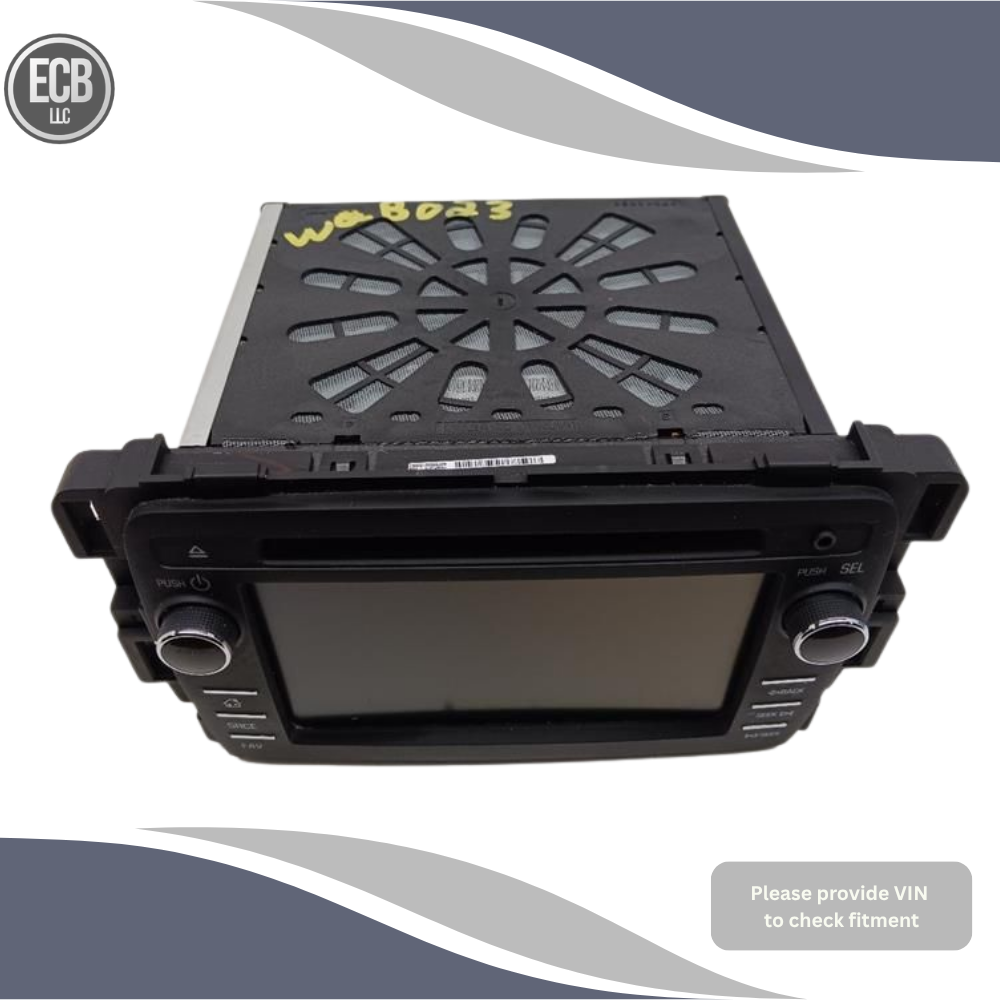 2016–2017 Chevrolet Traverse Enclave Radio Receiver Display ID OEM — view 1