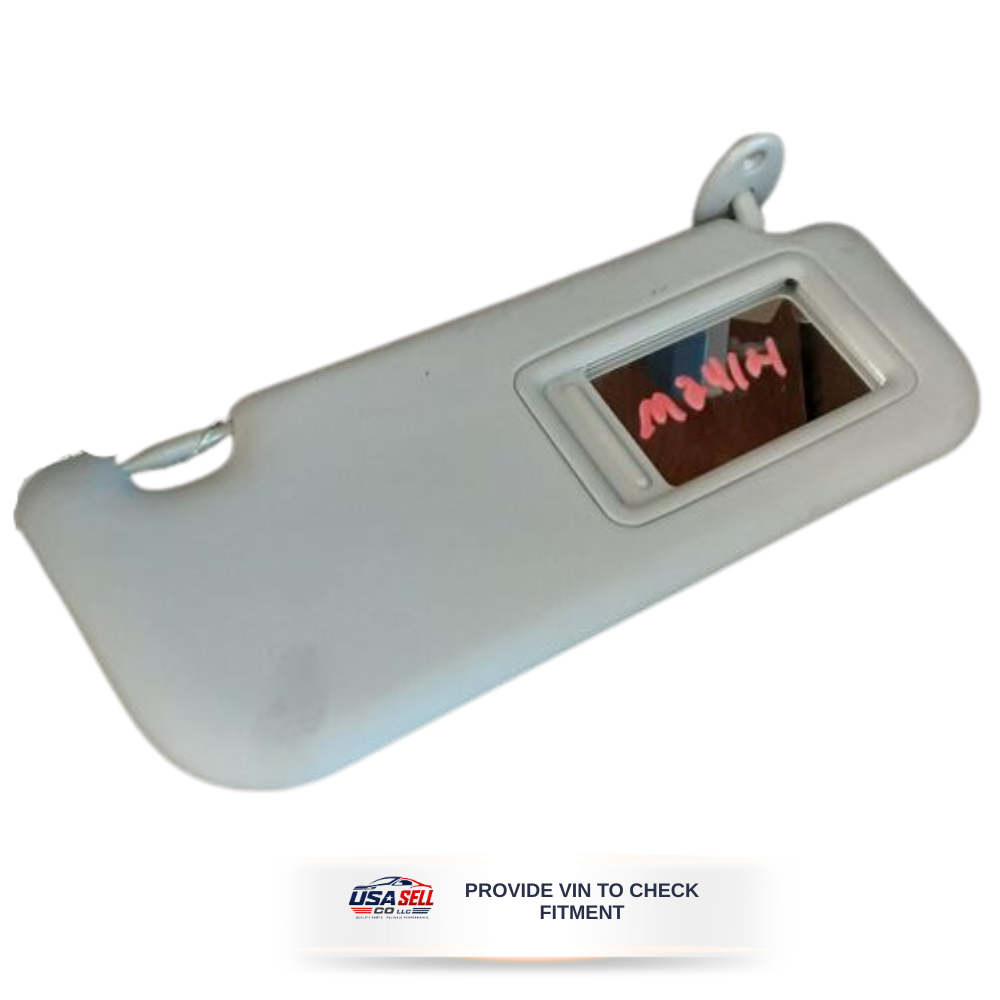 2014–2016 Toyota Corolla RH Passenger Sunvisor Sun Visor with Mirror OEM — view 2