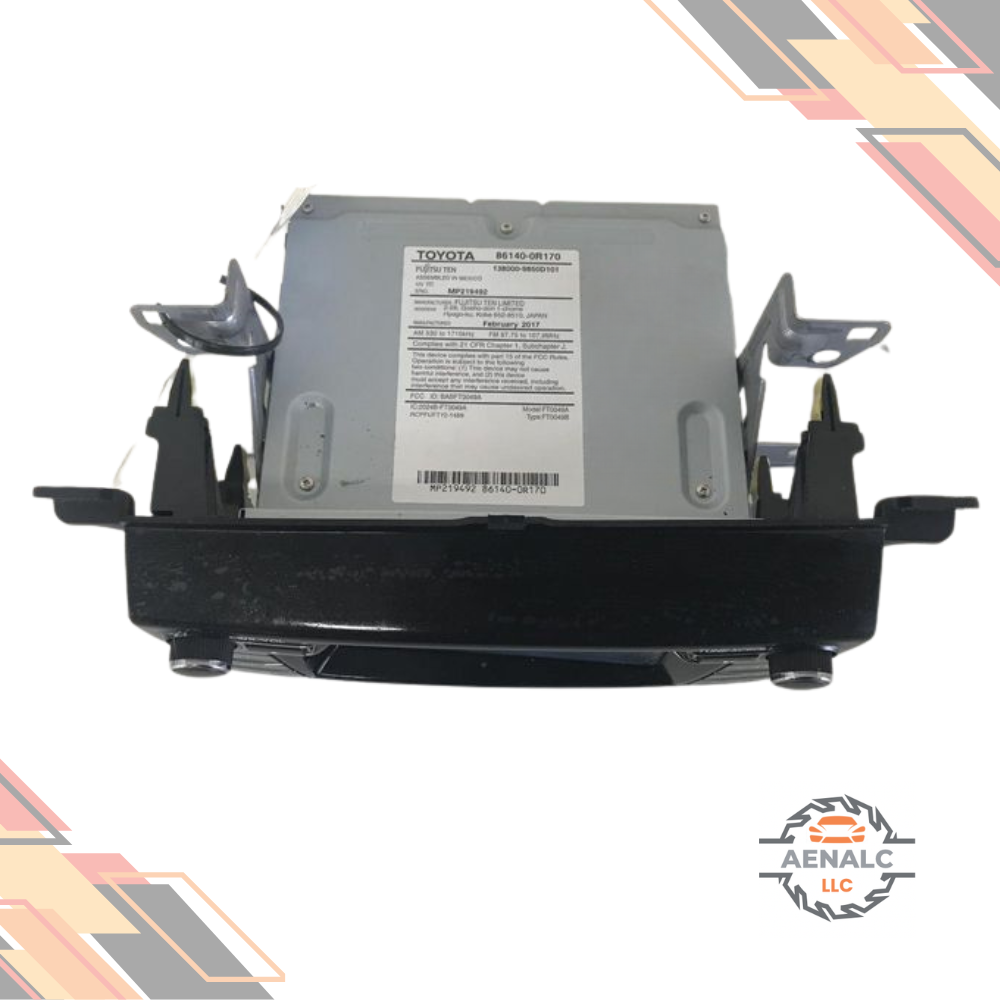 2016–2018 Toyota Rav4 Radio Display Receiver 100581 ID 86140 0R170 OEM 16 17 18 — view 5
