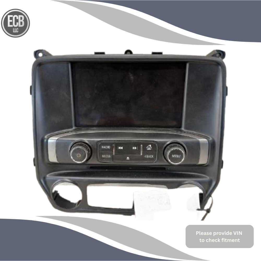2014–2015 Chevrolet Silverado 1500 2500 3500 Radio Control Panel OEM — view 1