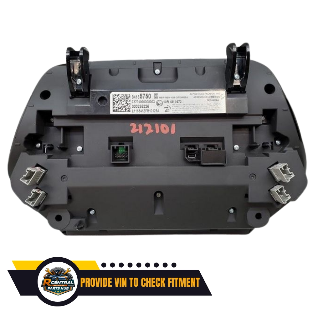 2017 Chevrolet Camaro Dash Mounted Radio Display and Control Panel OEM — view 2