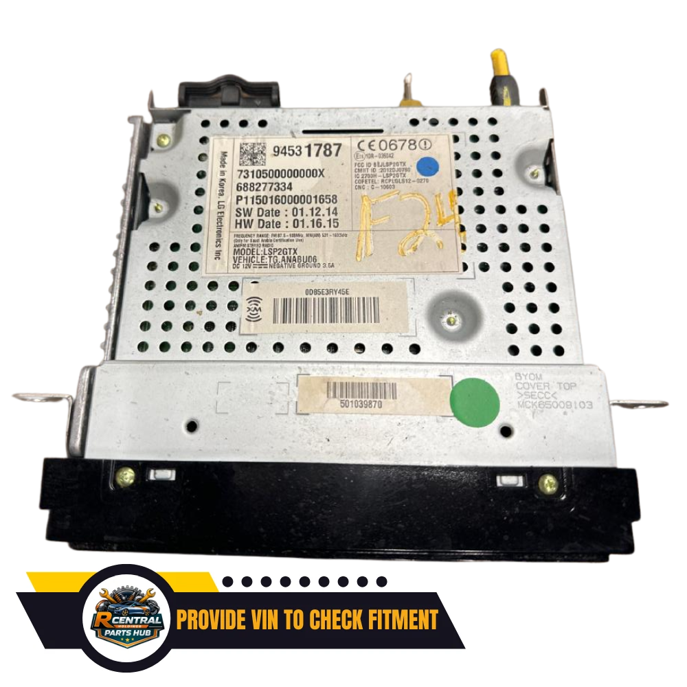 2015–2016 Chevrolet Trax Radio Display & Receiver with mylink u2k OEM — view 2