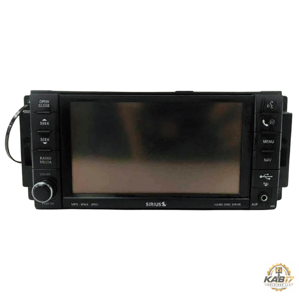2008–2010 Jeep Grand Cherokee Radio AM FM DVD Player Receiver Navigation ID RER — view 1