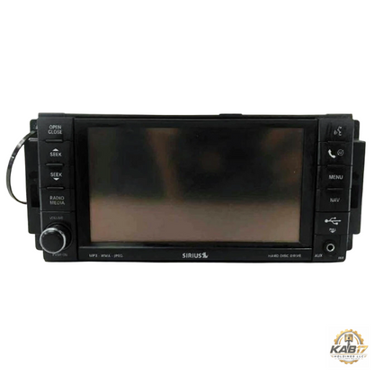 2008–2010 Jeep Grand Cherokee Radio AM FM DVD Player Receiver Navigation ID RER — view 1
