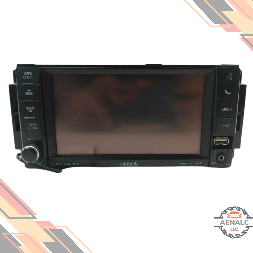 2012–2019 Dodge Caravan Radio Display Receiver RHB Navigation OEM — view 1