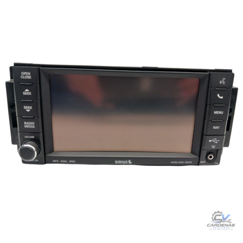2013–2014 DODGE Challenger AM-FM-CD-DVD-H<wbr/>DD Navigation UConnect Radio RHR OEM — view 1