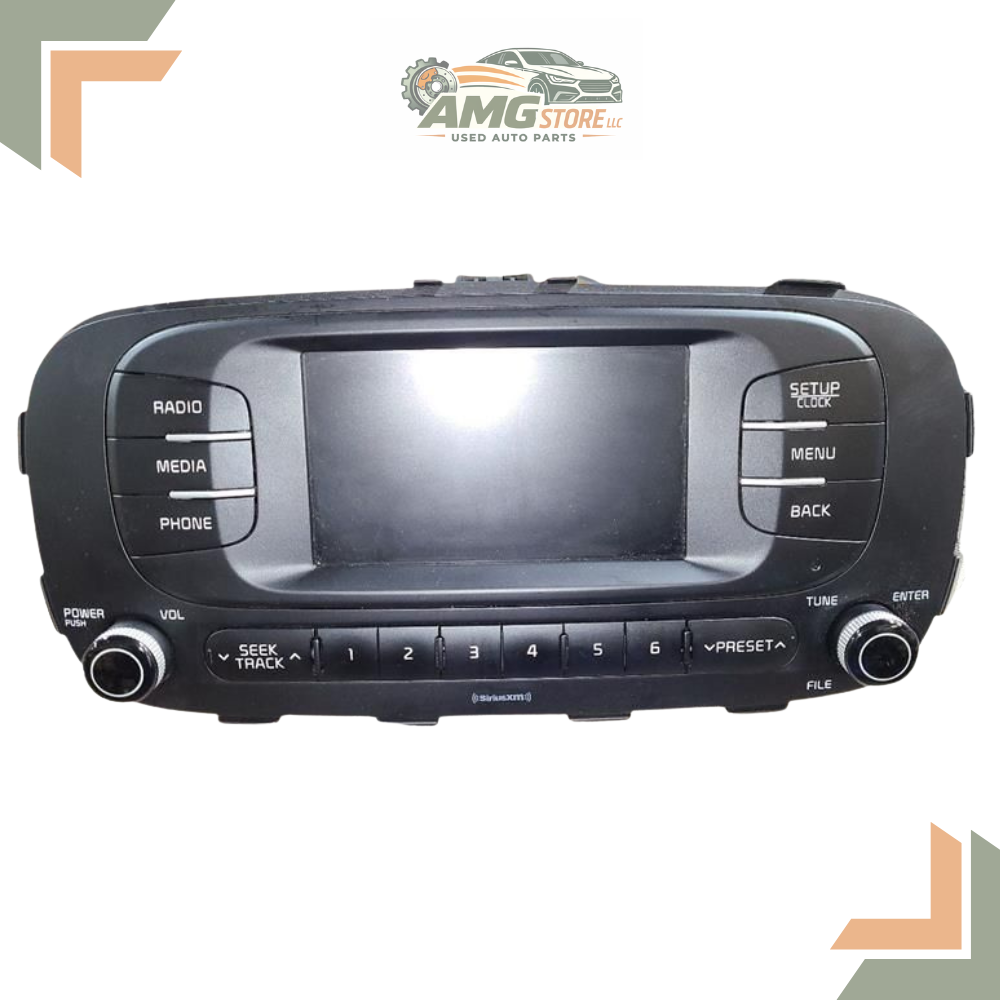 2017–2019 Kia Soul Radio Display Receiver ID 96170B2490CA — view 3