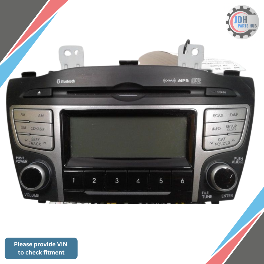 2010–2013 Hyundai Tucson AM FM CD Player Radio Receiver OEM — view 1