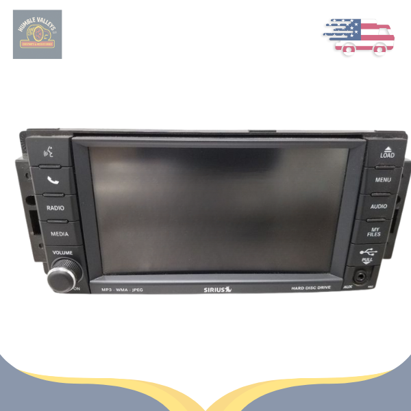 2010–2012 Dodge Ram 1500/2500 Pickup AM/FM/DVD Radio Receiver ID RBZ — view 2