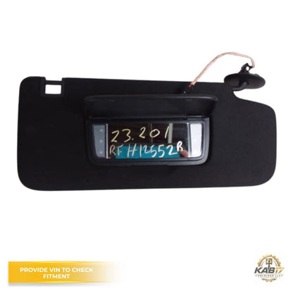 2019–2024 Cadillac XT4 RH Passenger Sunvisor Sun Visor with Mirror & Light OEM — view 1