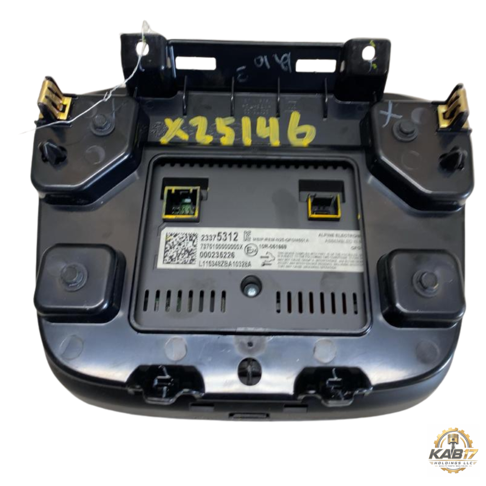 2016–2017 Chevrolet Malibu Volt Radio Display Control Panel 8" OEM — view 3