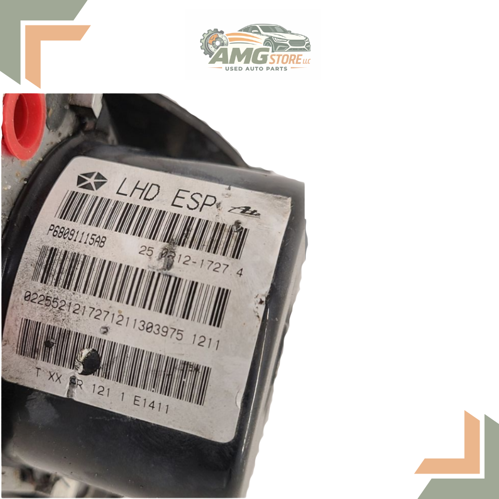 2010–2017 Jeep Patriot ABS Anti Lock Brake Actuator Pump without Hill Assist — view 3