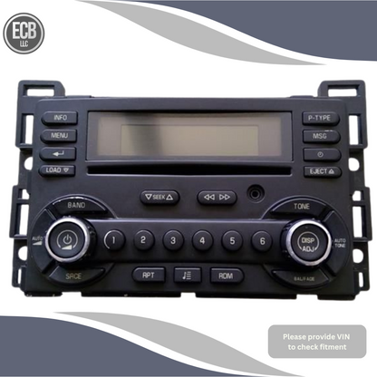 2008–2009 Pontiac G6 AM FM CD Radio Receiver Option UBK — view 1