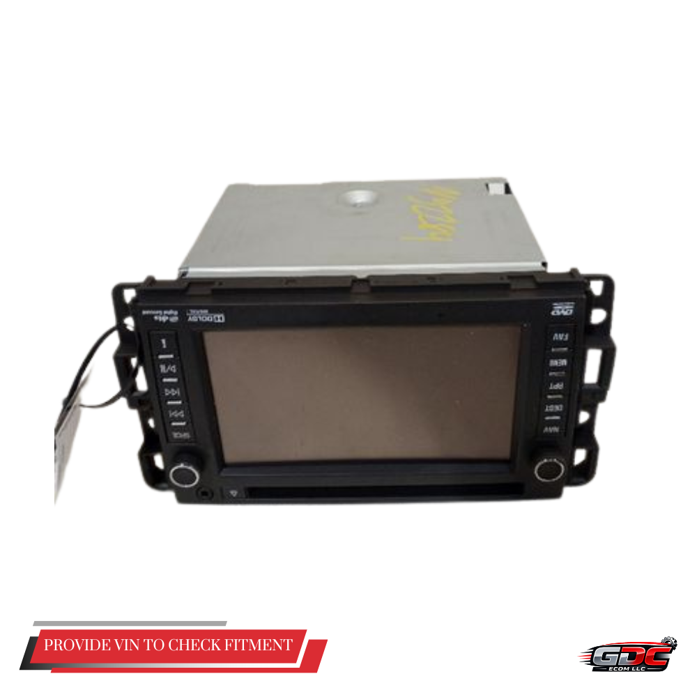 2012–2014 Chevrolet Tahoe Silverado 1500 Radio Receiver Navigation OEM — view 1