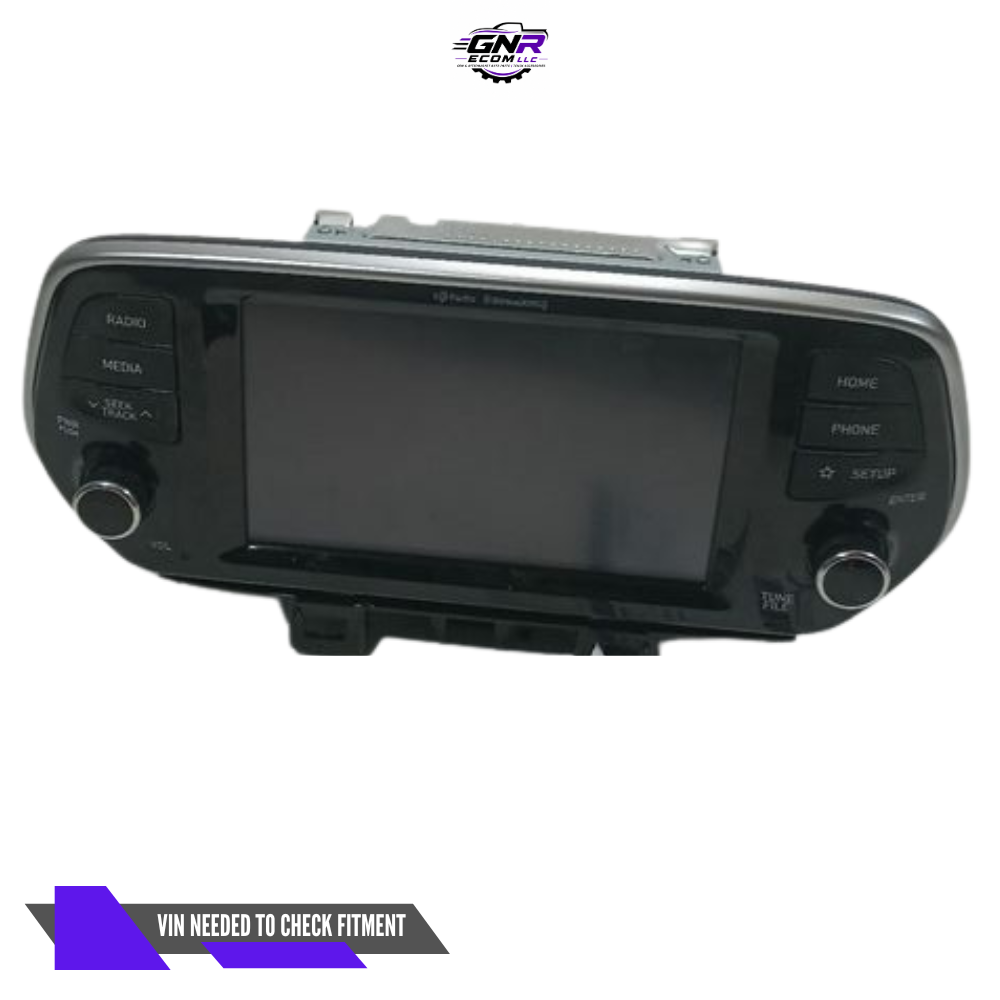 2019–2021 Hyundai Tucson AM FM Sirius XM Audio Radio Player Display Screen — view 2
