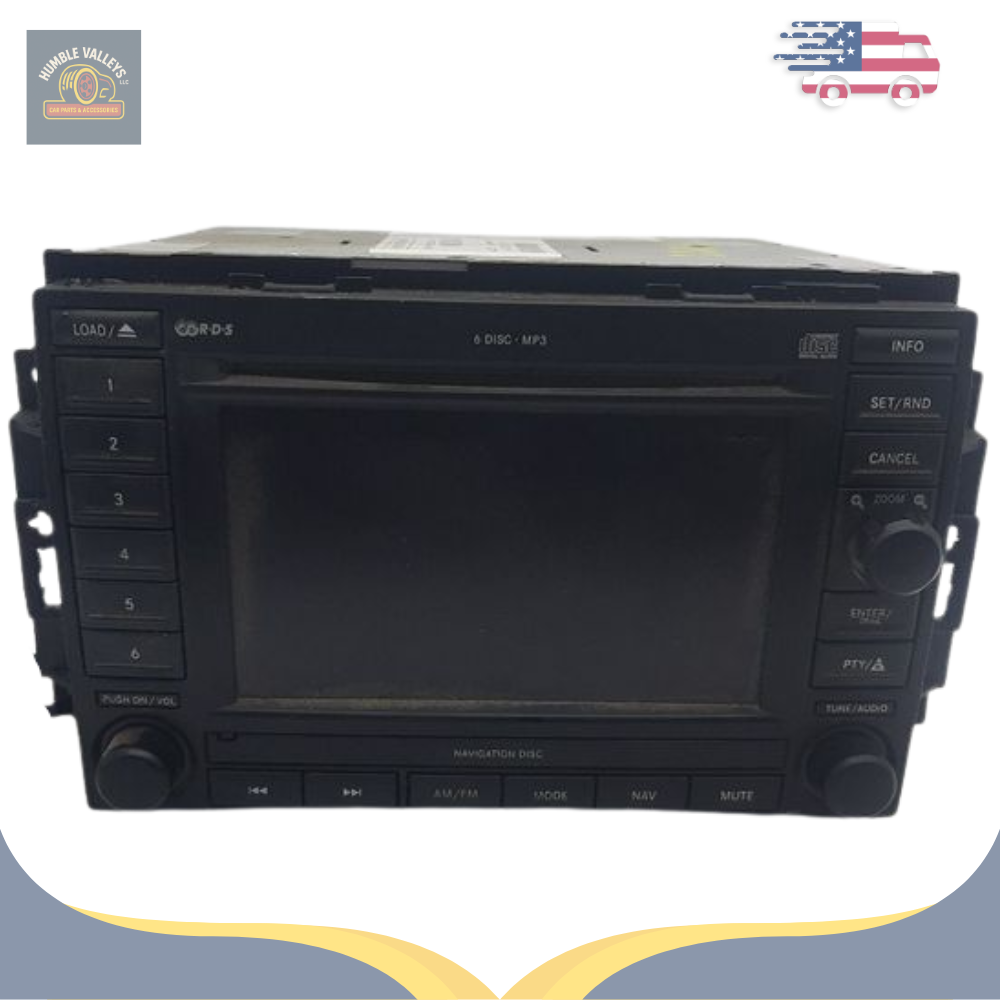 2005–2007 Chrysler 300 Charger Radio Receiver Display Option REC OEM — view 3