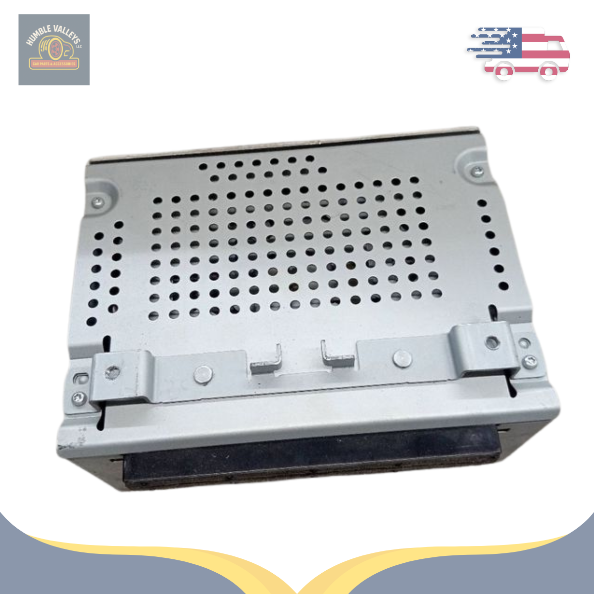 2011–2013 Ford Fiesta AM FM CD Satellite Radio Receiver ID AE8T-19C157-AA — view 1