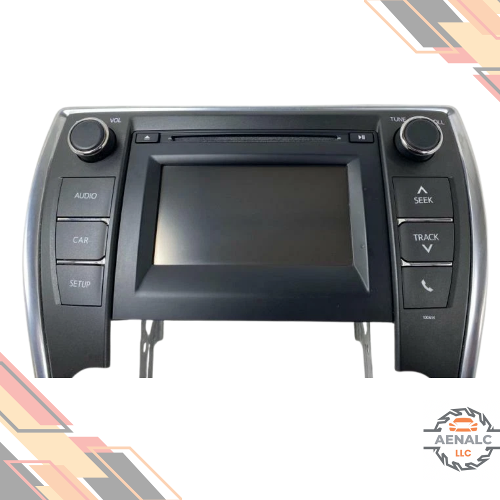2015–2017 Toyota Camry Radio TouchScreen Display Receiver 100614 OEM — view 1