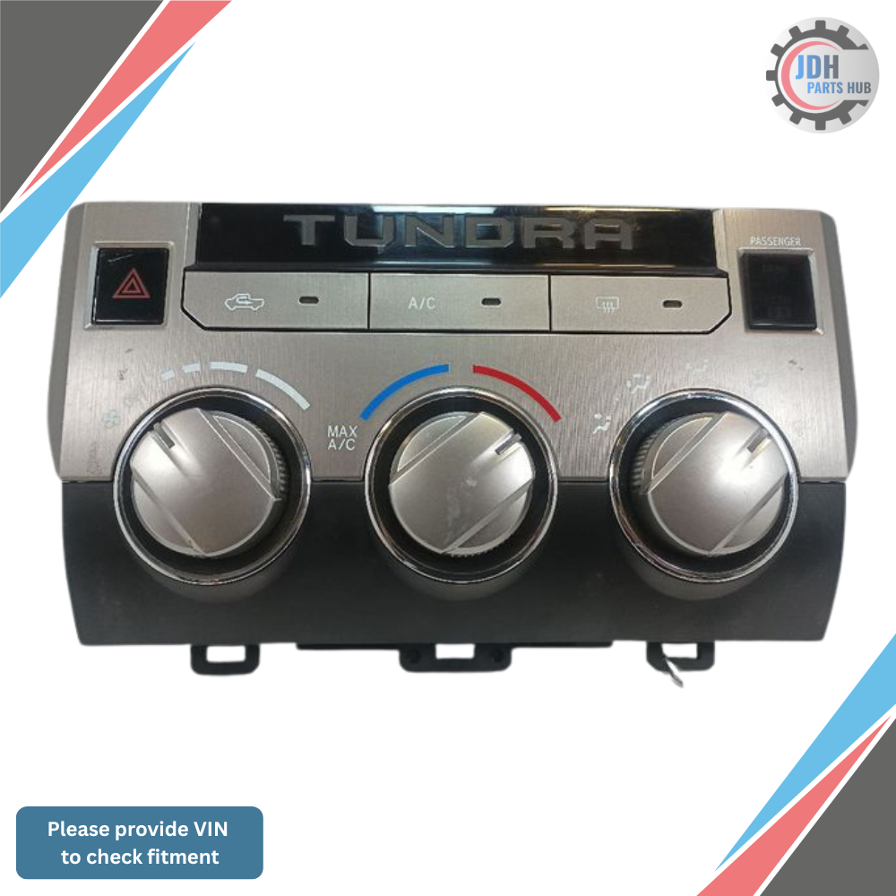 2014–2020 Toyota Tundra A/C AC Manual Heater Temperature Control Unit OEM — view 1