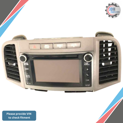 2013–2014 Toyota Venza 6.1" Radio Receiver Display Screen OEM — view 2
