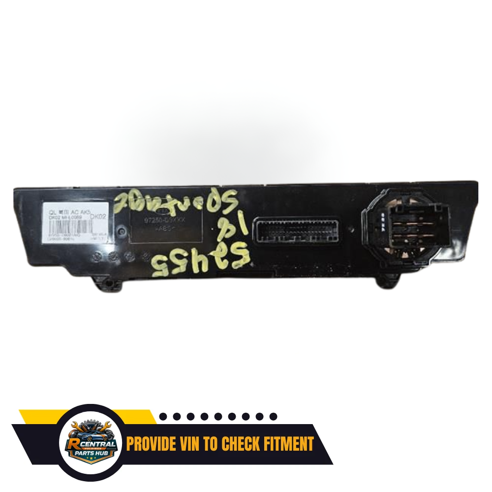 2017–2019 Kia Sportage Manual A/C AC Heater Temperature Control ID 97250D9021 — view 2
