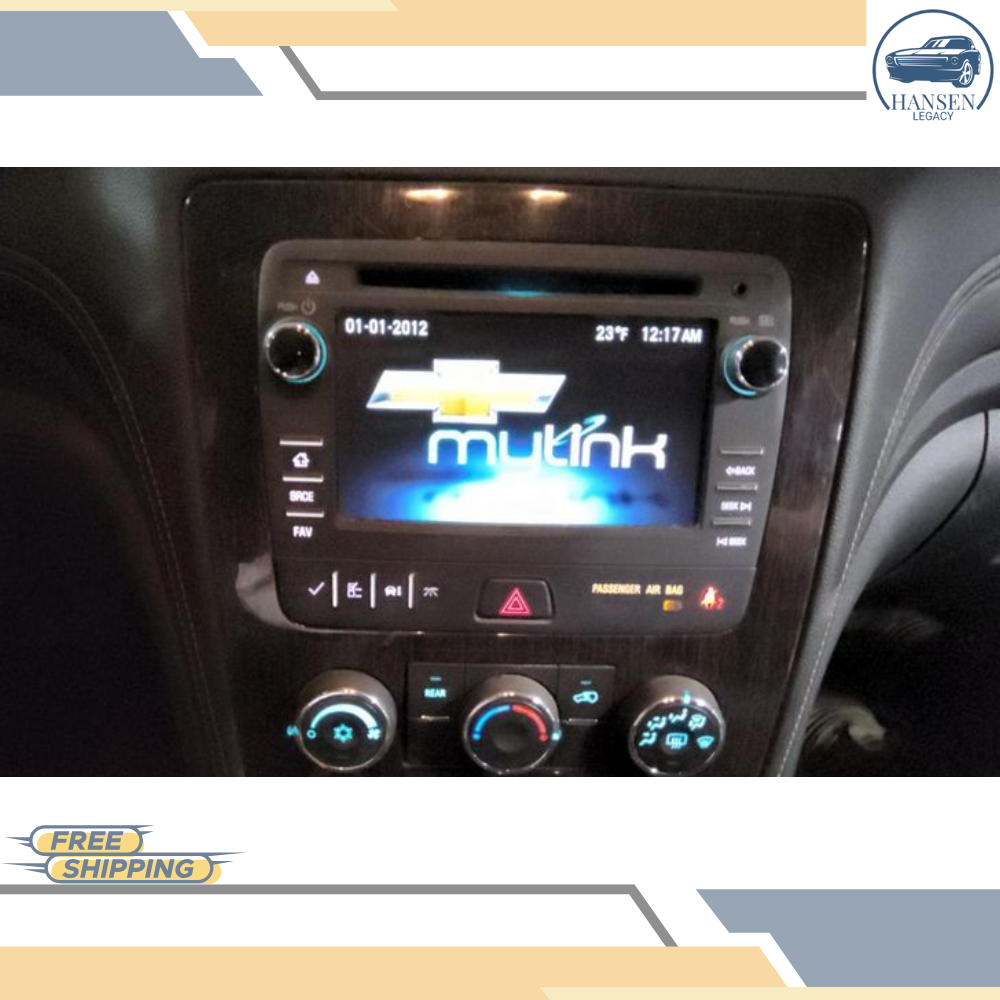 2015–2016 Chevrolet Traverse Radio CD Player with Display Screen OPTION UI6 OEM — view 2