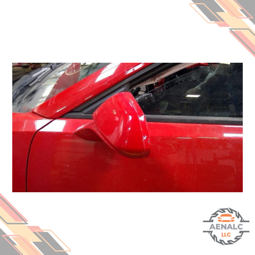 2016–2019 Chevrolet Camaro Left Driver Side View Door Mirror Assembly LH Red — view 5