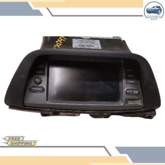 2007–2010 Honda Odyssey AM FM Navigation Radio DISPLAY SCREEN OEM — view 1
