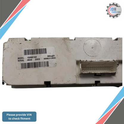 2000–2002 Chevrolet Suburban 1500 2500 AC Heater Temperature Control OEM — view 2