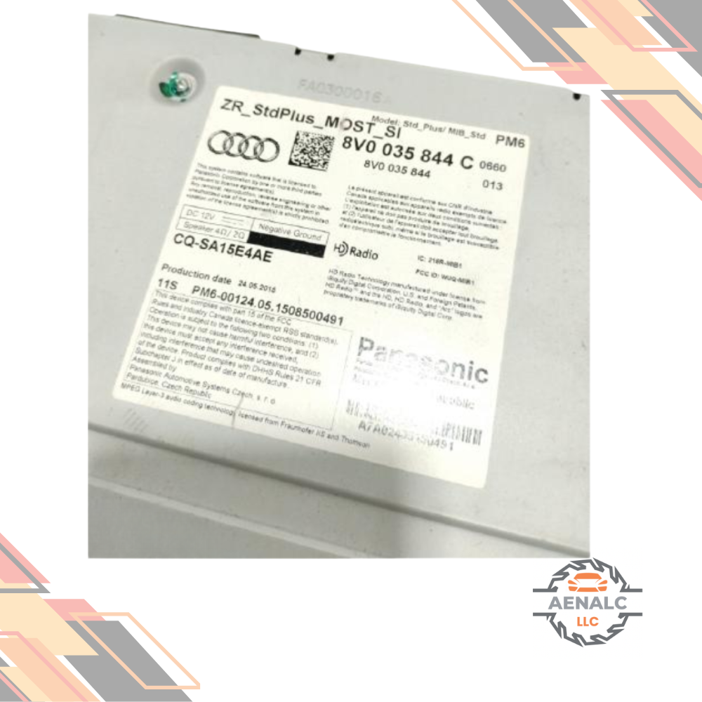 2015–2018 Audi A3 Radio Receiver ID 8V0035844 Tested 15 16 17 18 — view 5