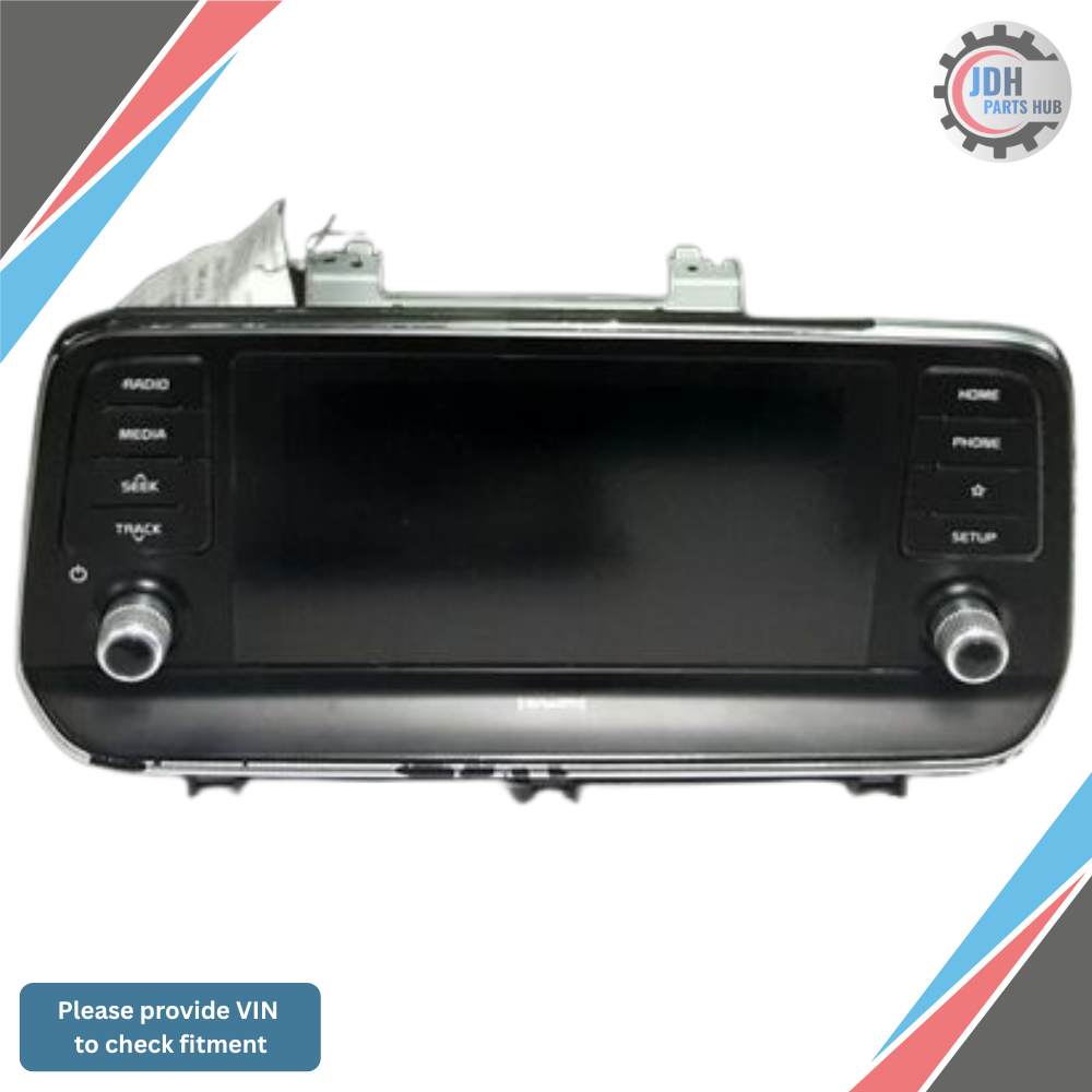 2020–2022 Kia Telluride Radio Display & Receiver US Market without Navigation OEM — view 1