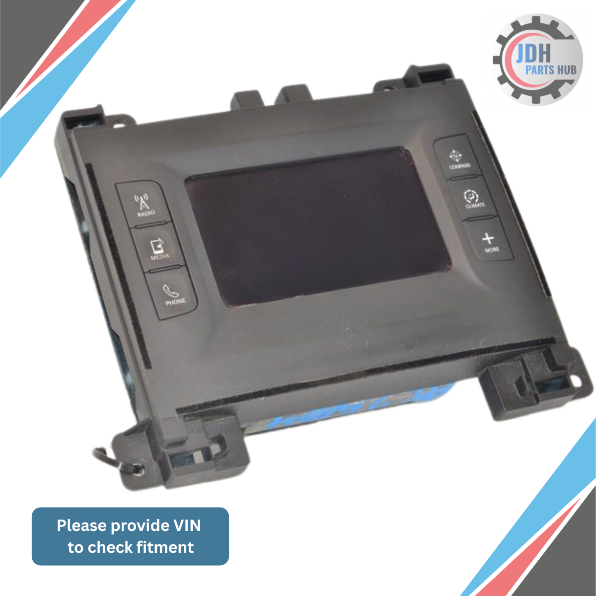2015 Dodge Challenger AM FM Radio Receiver 5.0 Touch Screen OEM — view 3