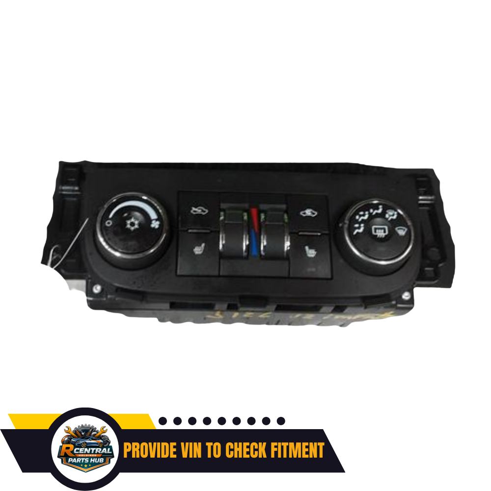 2012–2016 Chevrolet Impala A/C AC Heater Temperature Control Unit — view 1