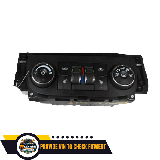 2012–2016 Chevrolet Impala A/C AC Heater Temperature Control Unit — view 1