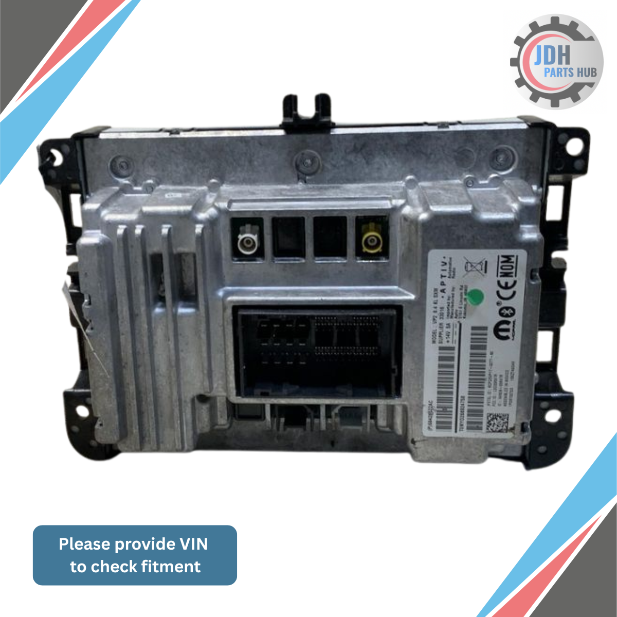 2019–2020 Jeep Cherokee Uconnect 8.4" Radio Touch Screen Receiver OEM — view 2